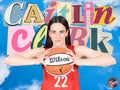Caitlin Clark Indiana Fever Rise Above WNBA Basketball Poster Large 18x24 inches, Gloss Finish